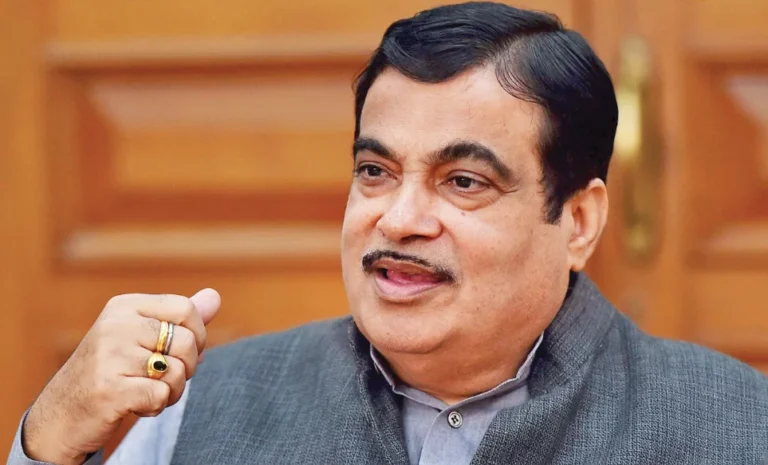 Nitin Gadkari addressing Lok Sabha regarding KSRTC toll concession on national highways