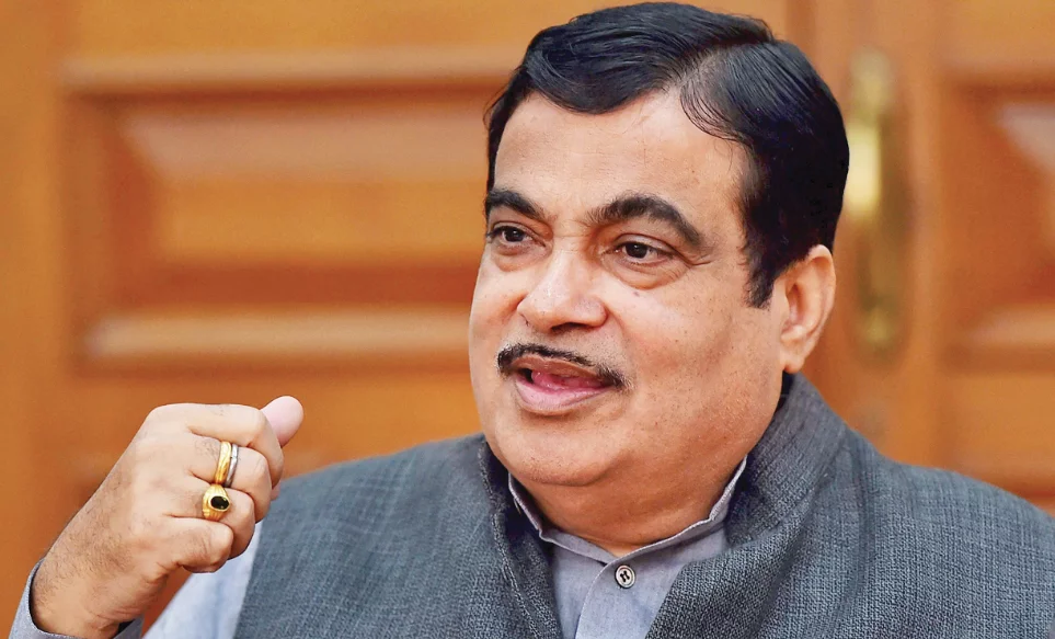 Nitin Gadkari addressing Lok Sabha regarding KSRTC toll concession on national highways