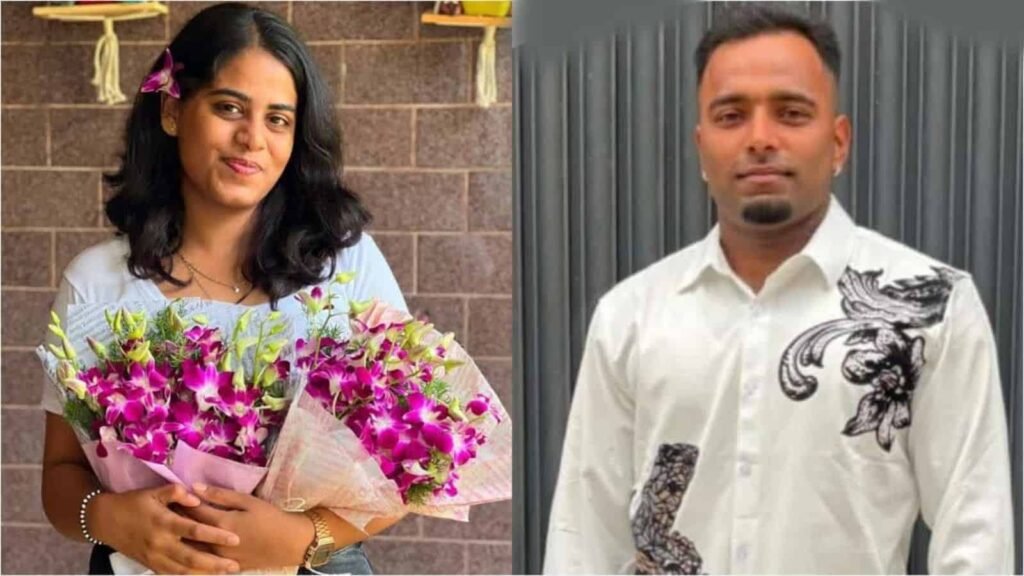 ബംഗളൂരുവിൽ കൊല്ലപ്പെട്ട നിയമ വിദ്യാർത്ഥിനി അമൃതയുടെ ചിത്രം.