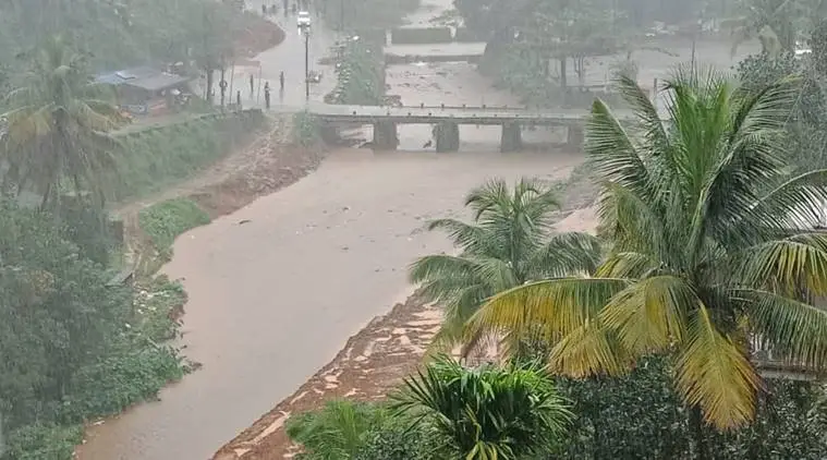Malankara Dam shutters opened due to heavy rain in Idukki