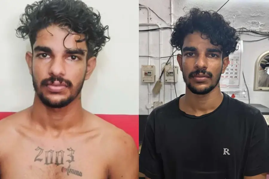 പോത്തൻകോട് രണ്ട് വിദ്യാർഥിനികളെ പീഡിപ്പിച്ചെന്ന കേസിൽ അറസ്റ്റിലായ യുവാവ്