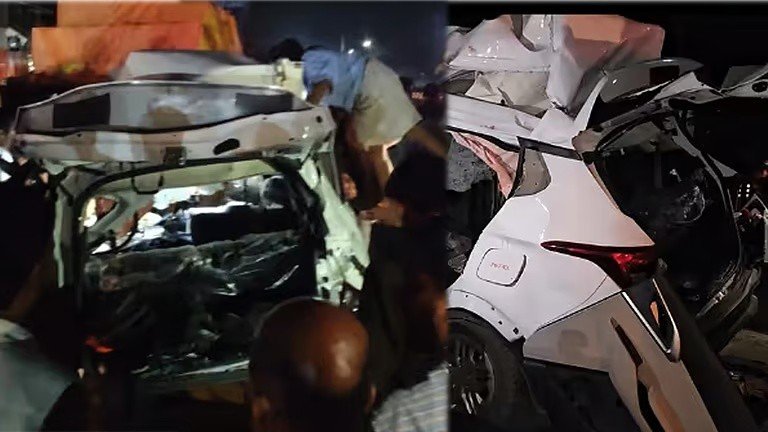Kaipamangalam accident Thrissur car crash