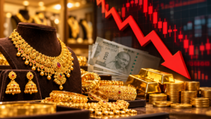 gold rate falls again